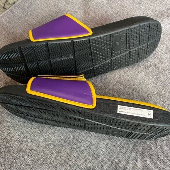 LSU Tigers Men's NCAA College Team Sport Shower Foam Slide Flip Flop - Picture 6 of 9